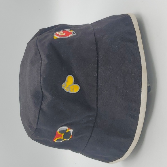 Disney Vintage Bucket Hat embroided Classic Mickey Motives - Picture 3 of 7